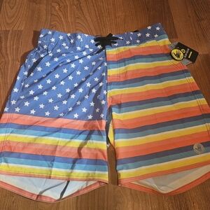 NWT Men's Size Body Glove XL/36  Swim Trunks